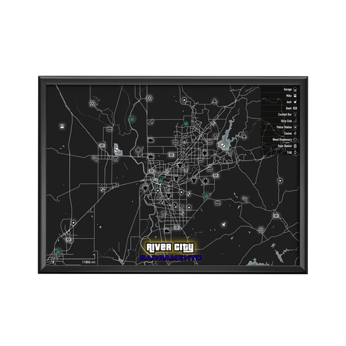 Sacramento Map