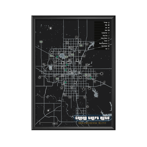 Oklahoma Map