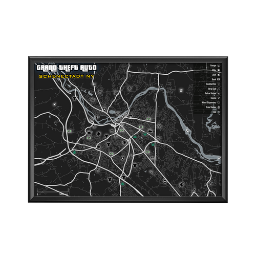 Schenectady Map
