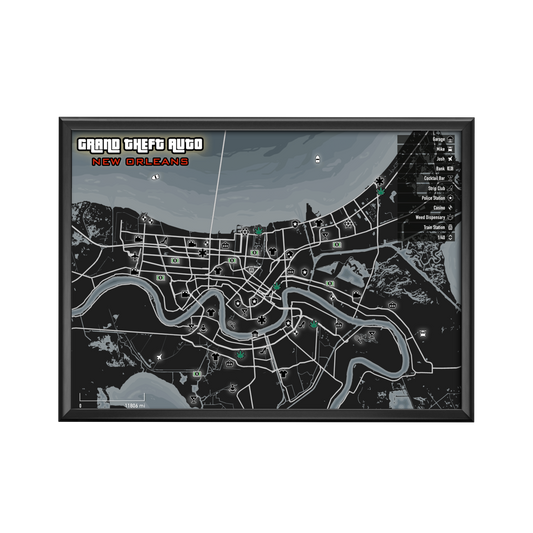 New Orleans Map