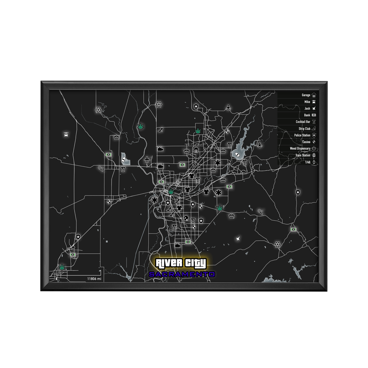 Sacramento Map