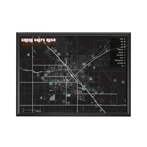 Madera Map