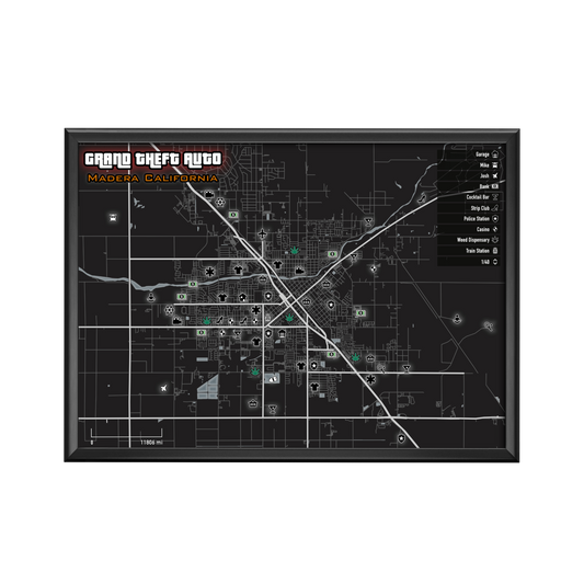 Madera Map