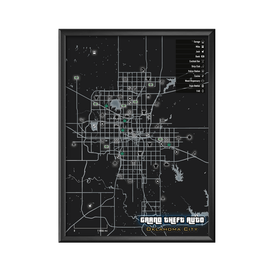 Oklahoma Map