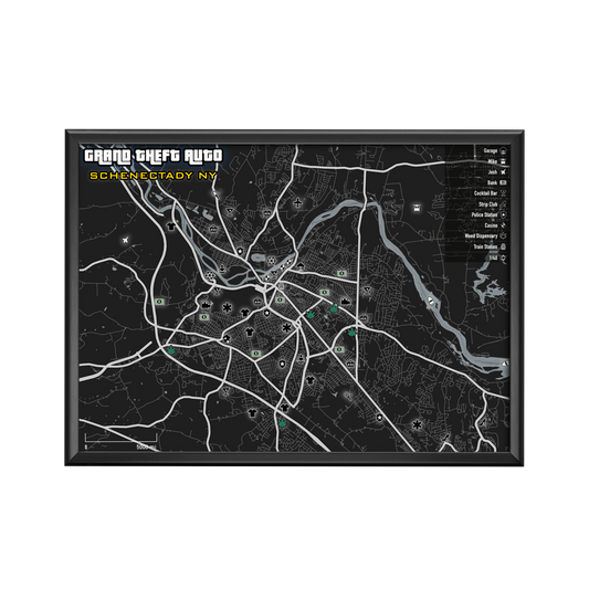 Schenectady Map
